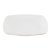 Talerz płytki 20 cm dek: 3603 Złota Linia AKCENT